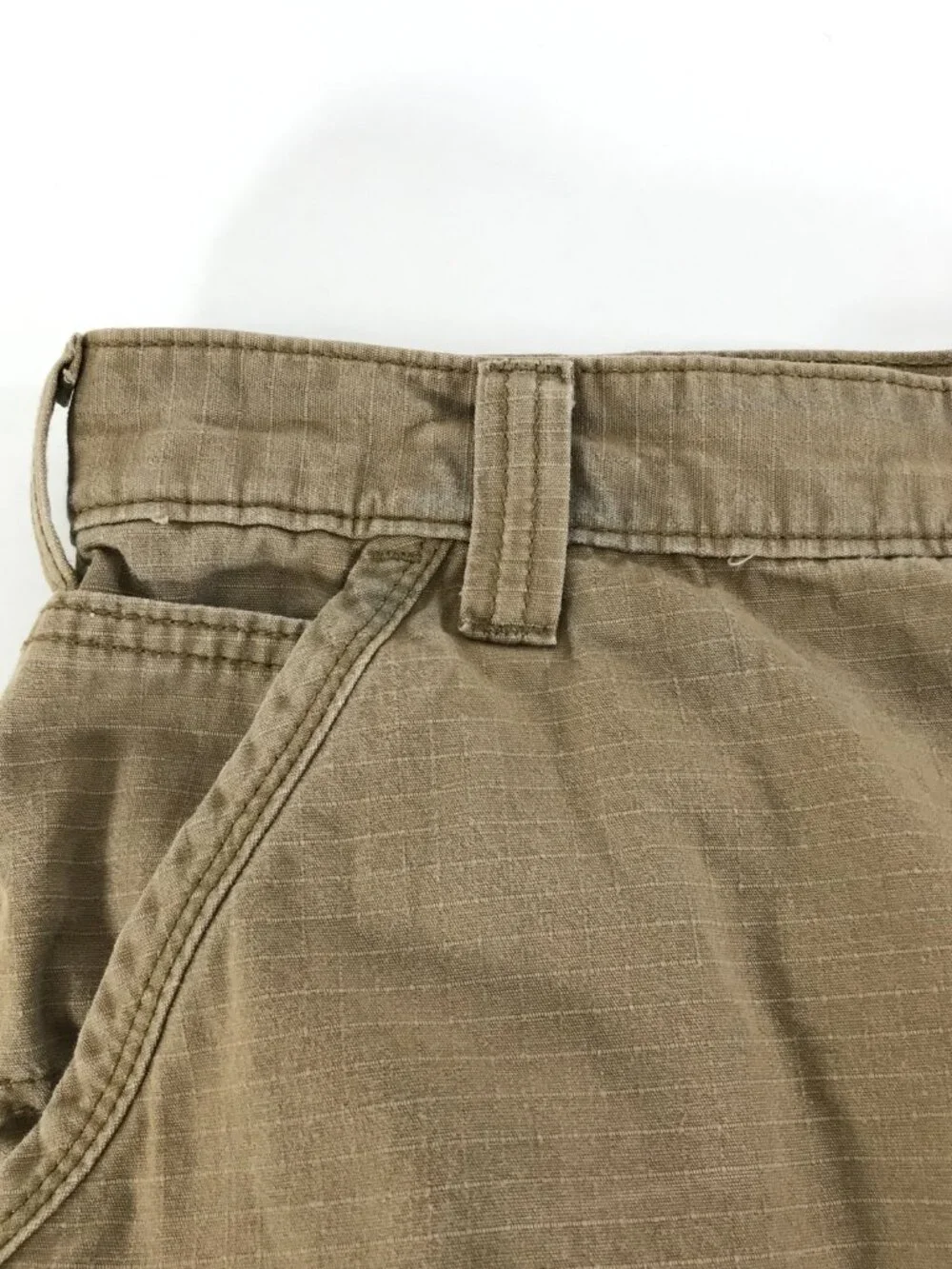Carhartt Force Tappen Cargo Short Men's Size 38 Tan Relaxed Fit Cotton Workwear